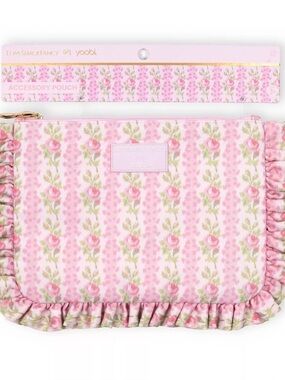 🩷🎯 LoveShackFancy x Target - Yoobi Blooming Heirloom Case Strawberry Macaroon